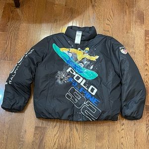Polo Ralph Lauren 92 Suicide Ski Down Jacket Team Alpine Sport Puffer
